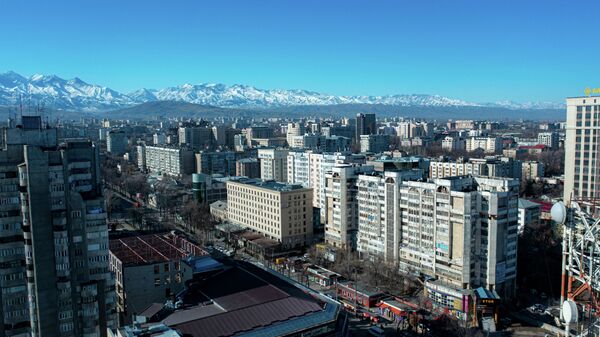 Бишкектеги турак жайлардын дрондон көрүнүшү. Архивдик сүрөт - Sputnik Кыргызстан