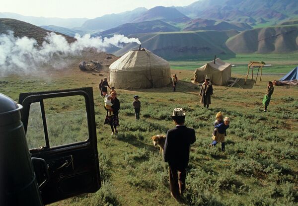 Ош облусундагы малчылардын биринин конушу, 1986-жыл - Sputnik Кыргызстан