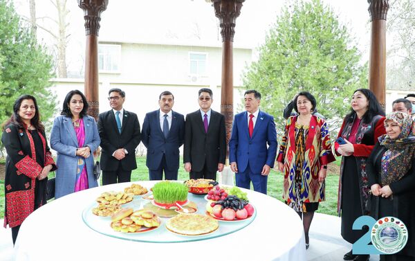Празднование Нооруза в Секретариате ШОС в Шанхае - Sputnik Кыргызстан
