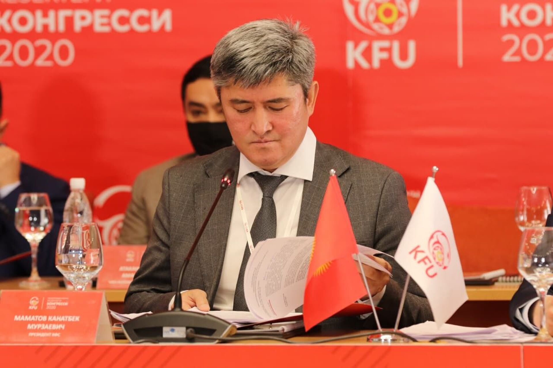 Президент Кыргызского футбольного союза Канатбек Маматов - Sputnik Кыргызстан, 1920, 16.12.2021