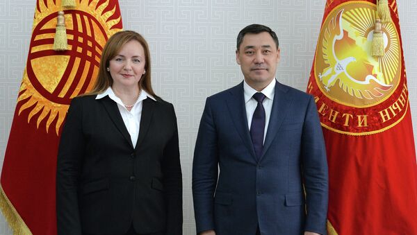 Встреча президента Садыра Жапарова со специальным представителем Генсека ООН Натальей Герман - Sputnik Кыргызстан