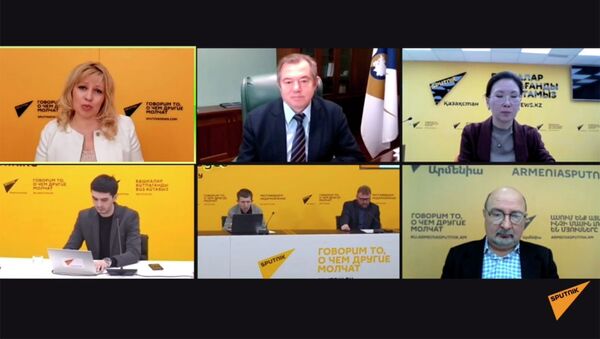 Видеомост о развитии евразийской экономической интеграции — запись прямого эфира - Sputnik Кыргызстан