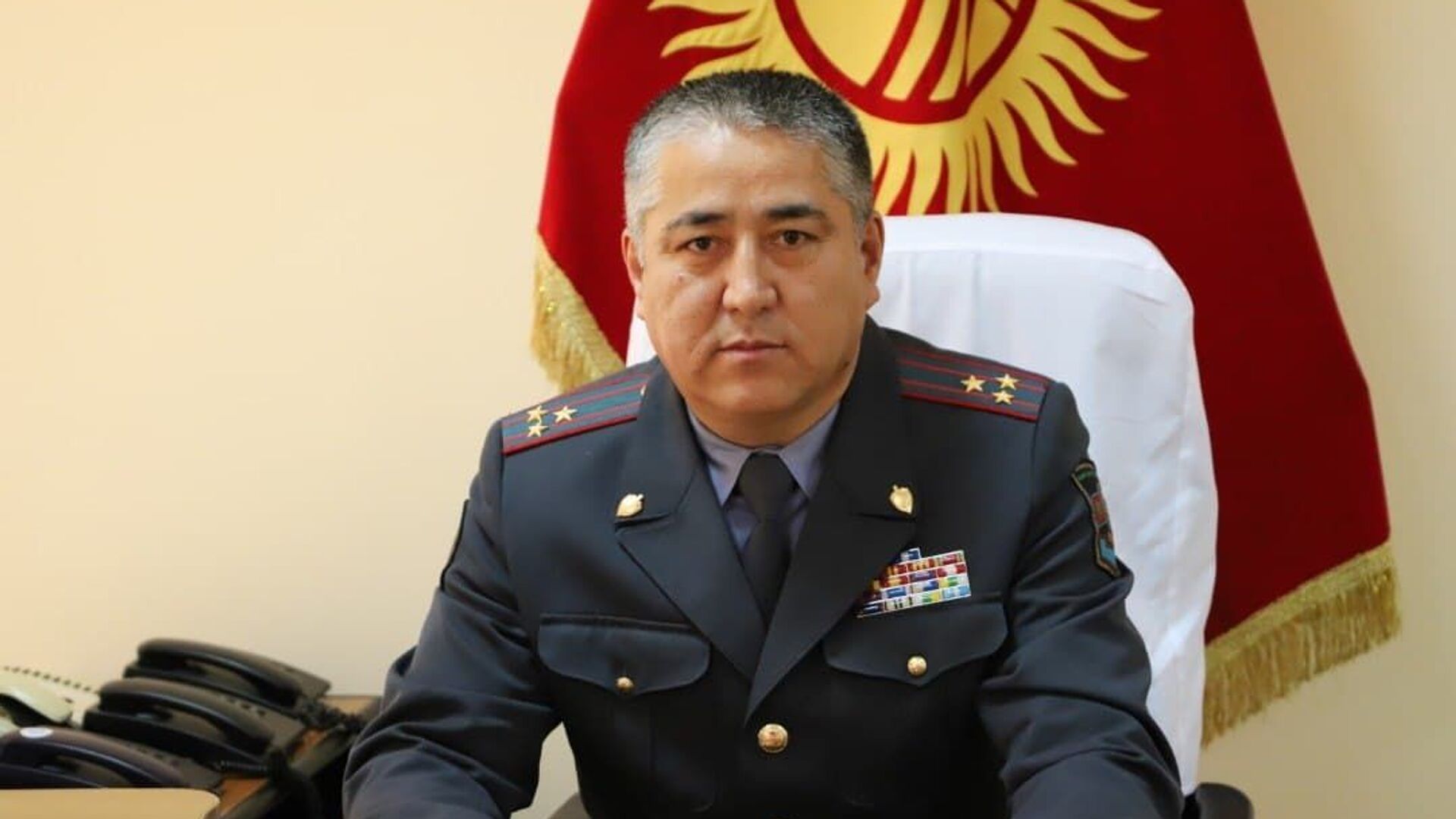 Жаңы дайындалган ички иштер министринин орун басары Нурбек Абдиев - Sputnik Кыргызстан, 1920, 04.04.2021