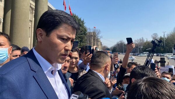 Митинг после похищения и убийства 27-летней девушки в Бишкеке - Sputnik Кыргызстан