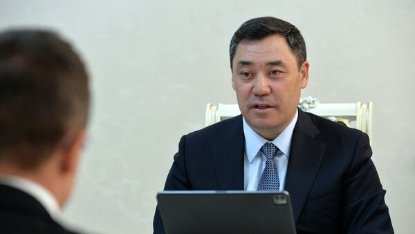 Прездент Кыргызстана Садыр Жапаров. Архивное фото - Sputnik Кыргызстан
