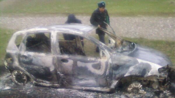 Сожженный автомобиль. Дело 2015 года - Sputnik Кыргызстан