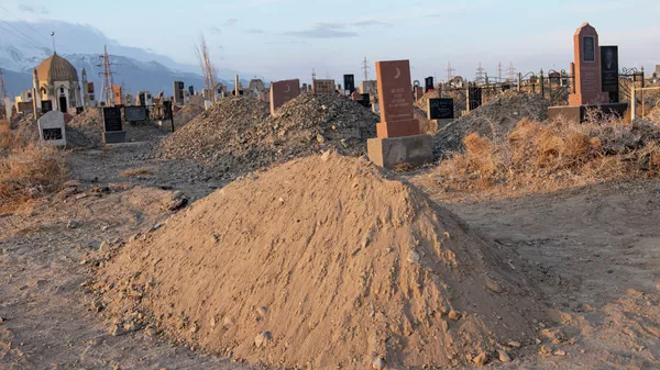 Кладбище. Иллюстративное фото - Sputnik Кыргызстан