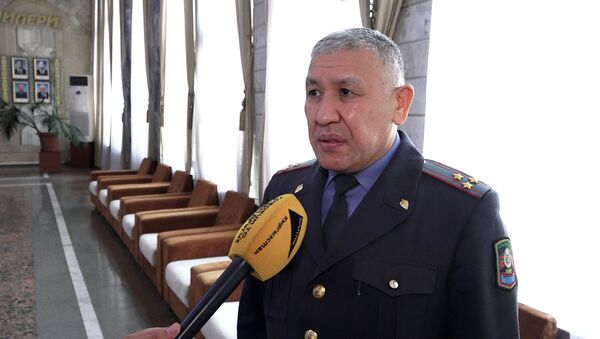 Начальник ГУВД Бишкека Бакыт Матмусаев. Архивное фото - Sputnik Кыргызстан