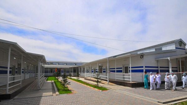 Новая городская детская инфекционная больница на 100 мест в городе Ош - Sputnik Кыргызстан