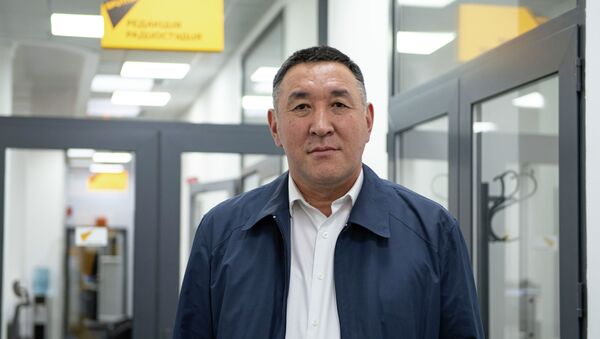 Начальник управления городского хозяйства мэрии Бишкека Нурлан Эшенбаев - Sputnik Кыргызстан