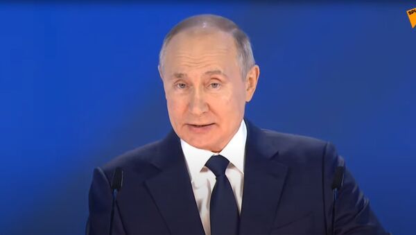 Путин оглашает ежегодное послание Федеральному собранию — запись прямого эфира - Sputnik Кыргызстан