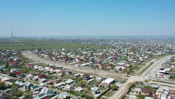 Вид на жилмассив Арча-Бешик на окраине Бишкека. Архивное фото - Sputnik Кыргызстан