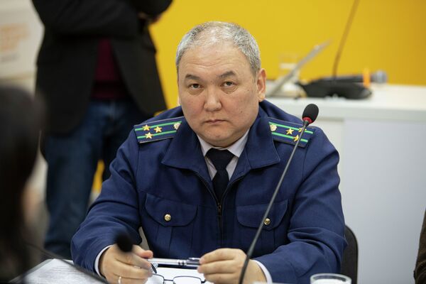 Начальник отдела по надзору за соблюдением прав предпринимателей и защиты инвесторов ГП Арсланбек Мурзаев - Sputnik Кыргызстан