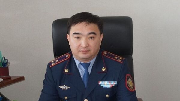 Замначальника департамента криминальной полиции РК Канат Нурмагамбетов - Sputnik Кыргызстан