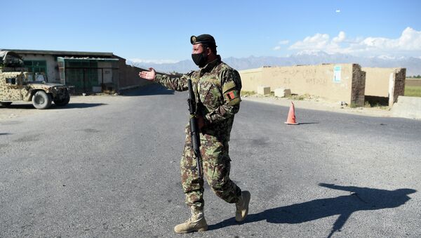 Солдат Афганской национальной армии. Архивное фото - Sputnik Кыргызстан