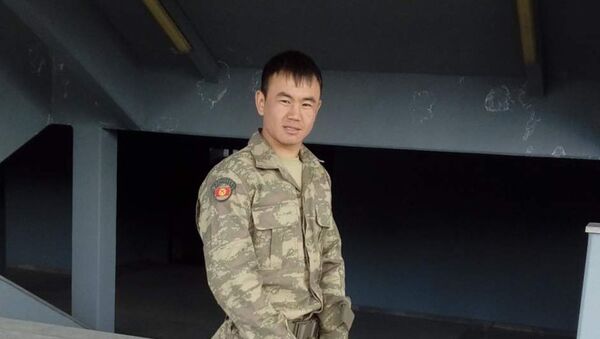 29-летний офицер Нурсултан Манасбек уулу, погибший на границе - Sputnik Кыргызстан