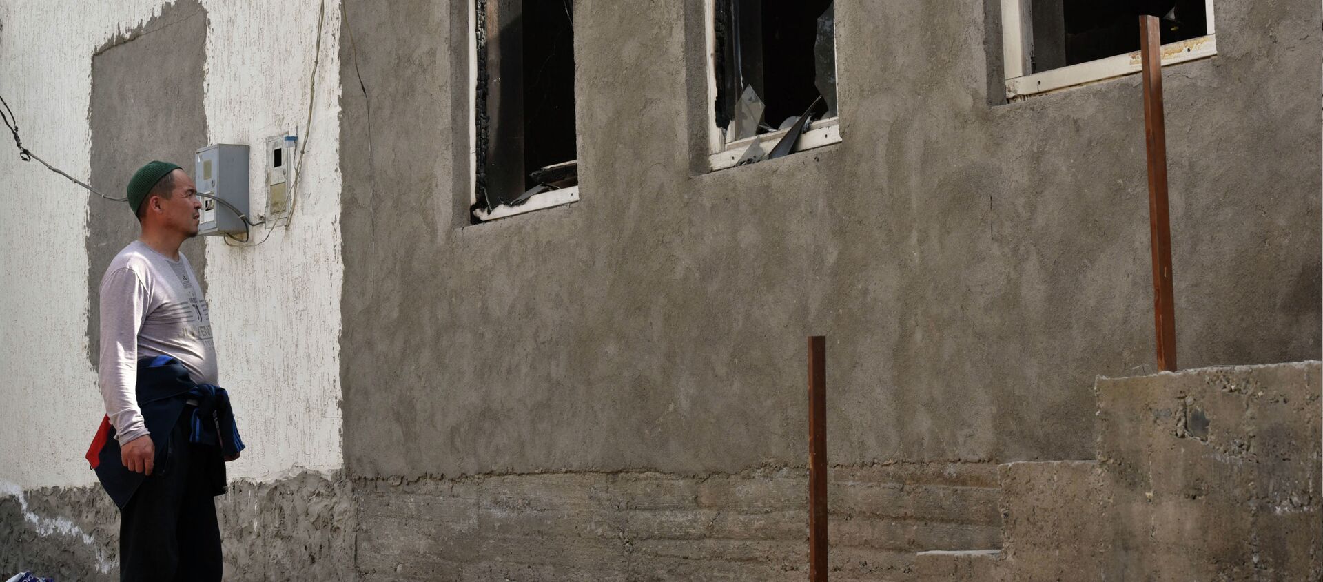 Последствия военного конфликта в приграничном селе Максат - Sputnik Кыргызстан, 1920, 02.05.2021