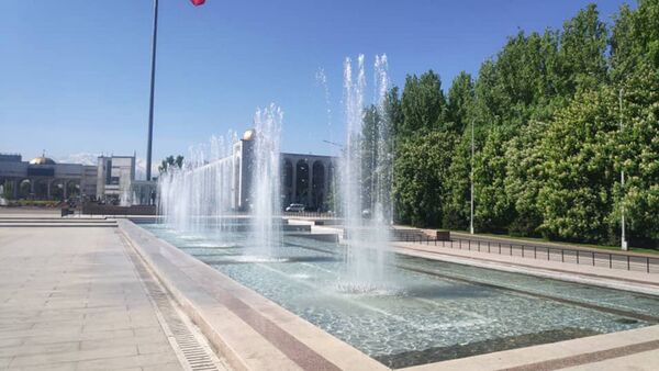 Открытие сезона фонтанов 2021 в Бишкеке - Sputnik Кыргызстан