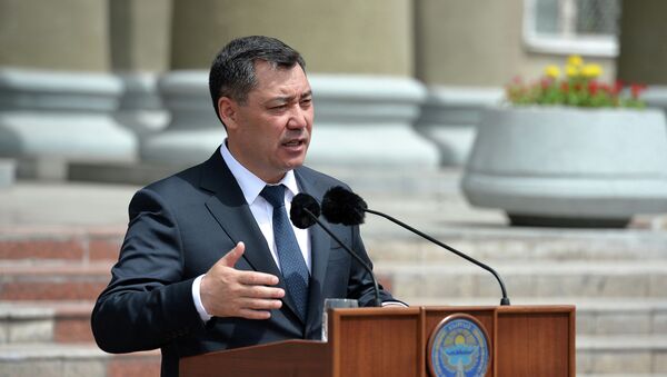 Президент Кыргызской Республики Садыр Жапаров  - Sputnik Кыргызстан