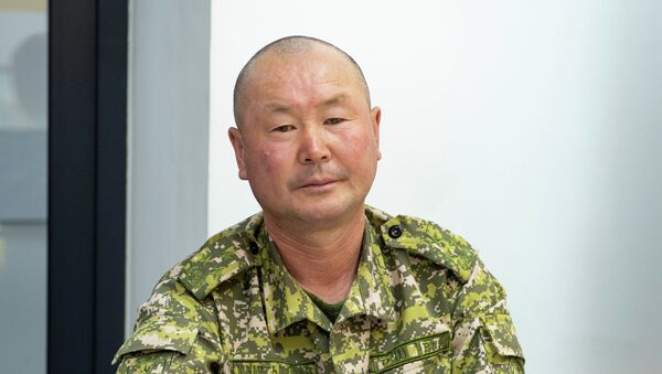 Полковник, старший офицер пожарной охраны МЧС Аман Курманалиев - Sputnik Кыргызстан