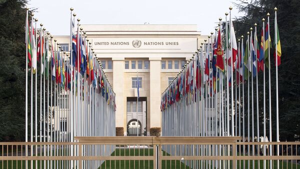 Штаб-квартира Организации Объединенных Наций (ООН) в Женеве. Архивное фото - Sputnik Кыргызстан
