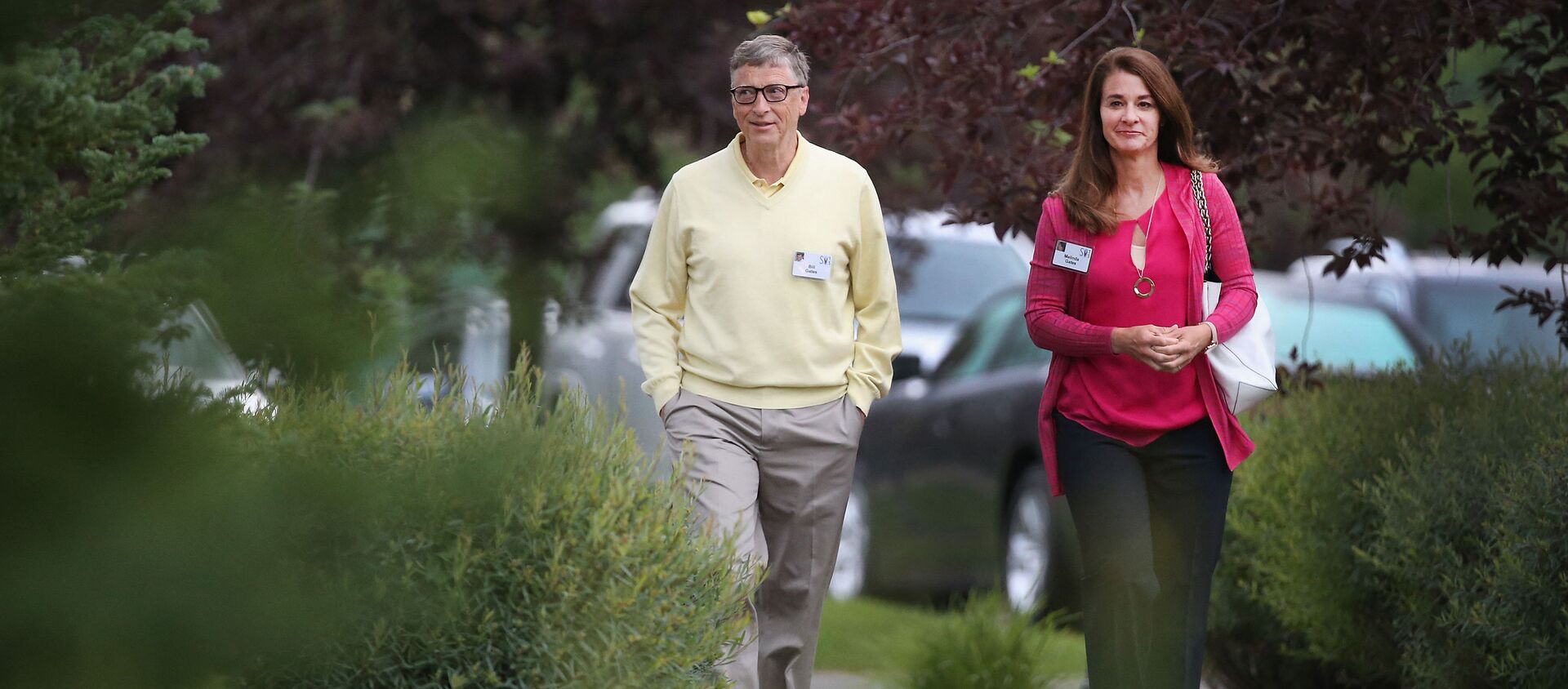 Миллиардер Билл Гейтс и его жена Мелинда Гейтс. Архивное фото - Sputnik Кыргызстан, 1920, 06.05.2021