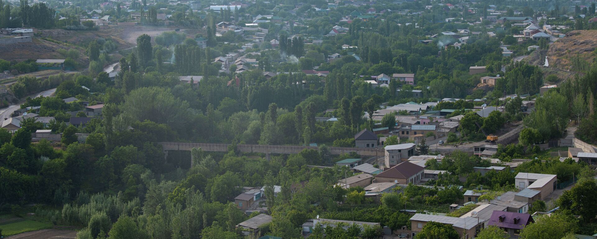 Село Максат в Лейлекском районе Баткенской области. Архивное фото - Sputnik Кыргызстан, 1920, 14.02.2023