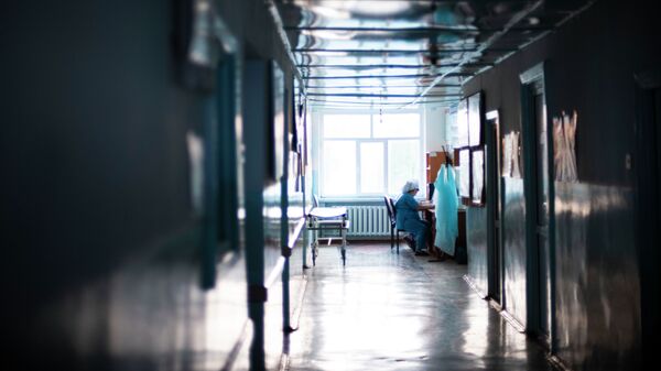 Больничный коридор. Архивное фото - Sputnik Кыргызстан
