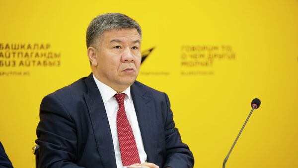 Инвестицияларды илгерилетүү жана коргоо министри Алмамбет Шыкмаматов - Sputnik Кыргызстан