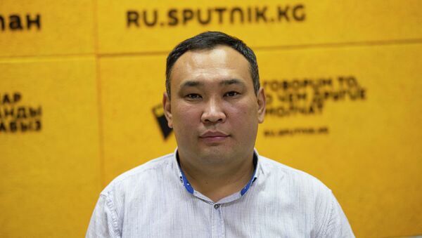 Замандаш ассоциациясынын координатору Азамат Айтбаев - Sputnik Кыргызстан