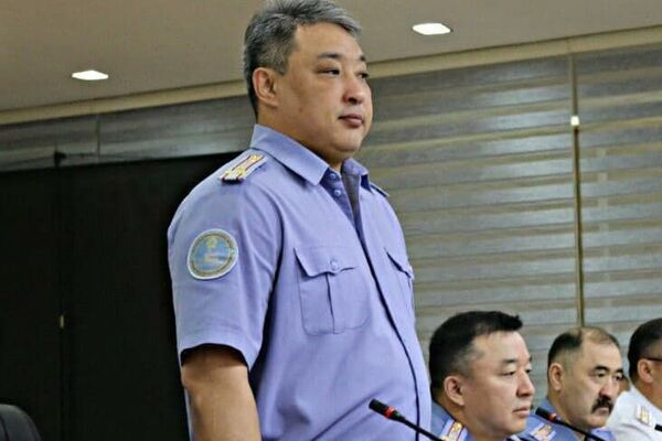  Начальник ГУВД Бишкека, полковник милиции Азамат Ногойбаев - Sputnik Кыргызстан