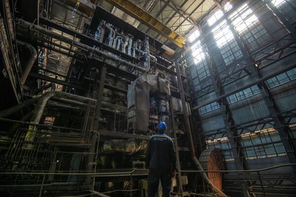 Капитальный ремонт теплофикационного оборудования на ТЭЦ Бишкек - Sputnik Кыргызстан