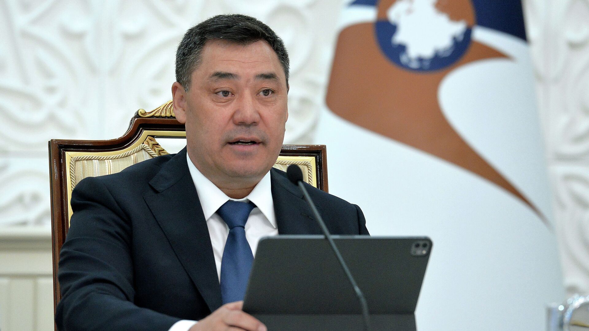 Заседании Высшего Евразийского экономического совета в формате видеоконференции - Sputnik Кыргызстан, 1920, 07.02.2022