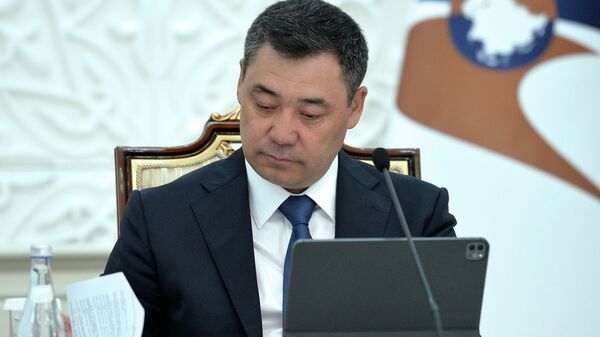 Президент Садыр Жапаров. Архивное фото  - Sputnik Кыргызстан