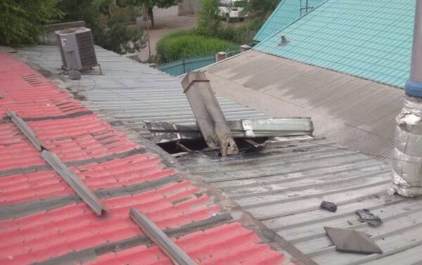 В бишкекском кафе Центр плова накануне произошел пожар, сообщила пресс-служба МЧС - Sputnik Кыргызстан