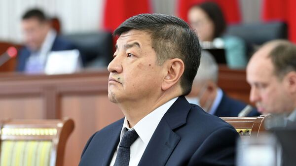 Председатель кабинета министров КР Акылбек Жапаров. Архивное фото - Sputnik Кыргызстан