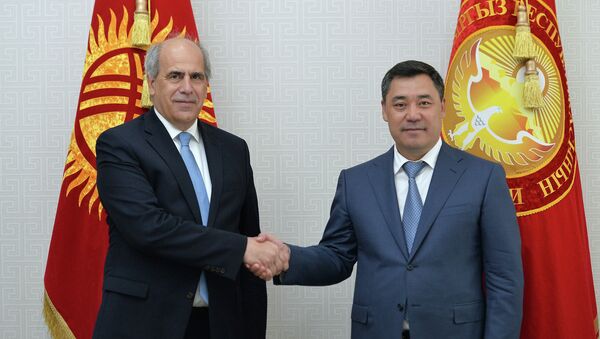 Встреча президента КР с спецпредставителем Евросоюза - Sputnik Кыргызстан