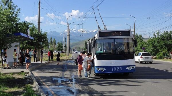 Ситуация в Бишкеке во время забастовок водителей маршруток - Sputnik Кыргызстан