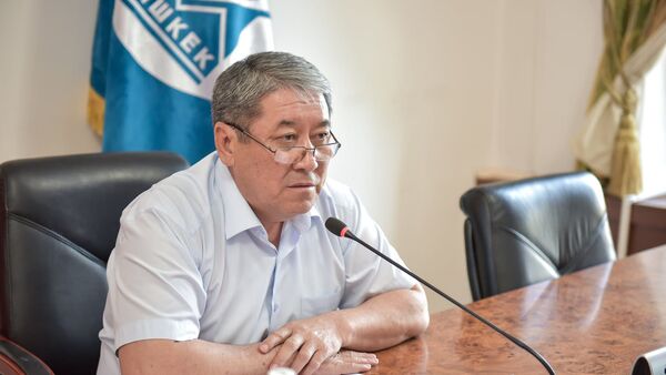Назначенный председателем Национального статистического комитета КР Бактыбек Кудайбергенов. Архивное фото - Sputnik Кыргызстан