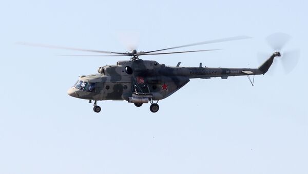 Вертолет Ми-8МТ. Архивное фото - Sputnik Кыргызстан