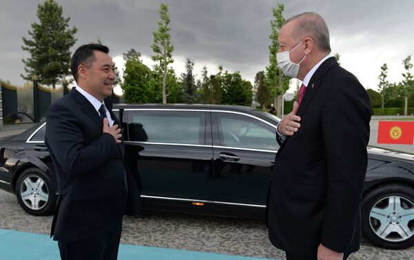 Официальный визит президента Кыргызстана Садыра Жапарова в Турции - Sputnik Кыргызстан