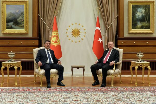 Официальный визит президента Кыргызстана Садыра Жапарова в Турции - Sputnik Кыргызстан