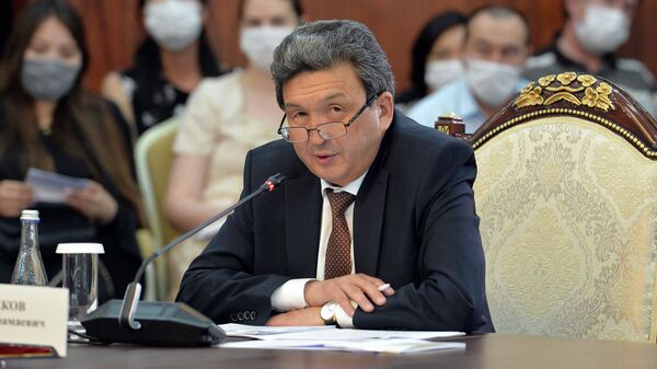 Глава Верховного суда Замирбек Базарбеков. Архивное фото  - Sputnik Кыргызстан