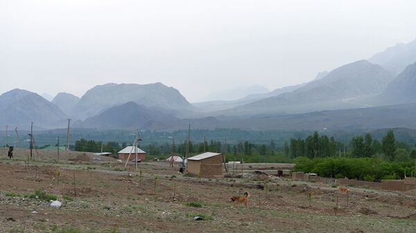 Приграничная местность в Баткенской области. Архивное фото - Sputnik Кыргызстан