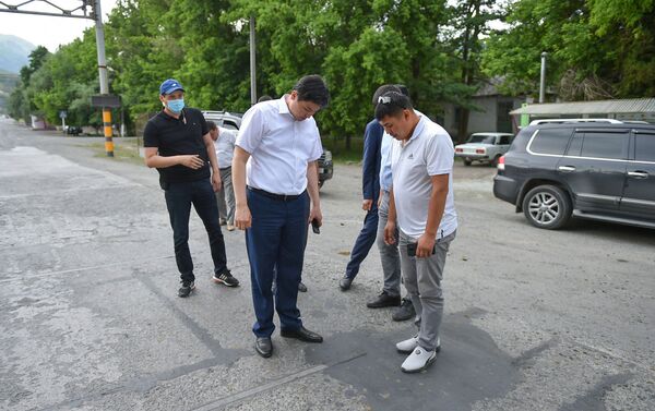 Незапланированная проверка работы пункта транспортного контроля Сосновка - Sputnik Кыргызстан