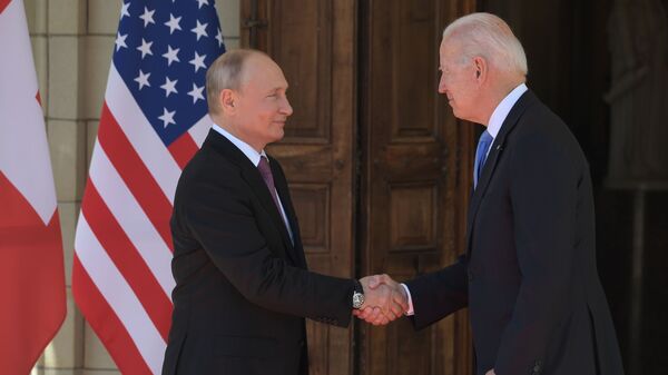 Встреча президентов России и США В. Путина и Дж. Байдена в Женеве - Sputnik Кыргызстан