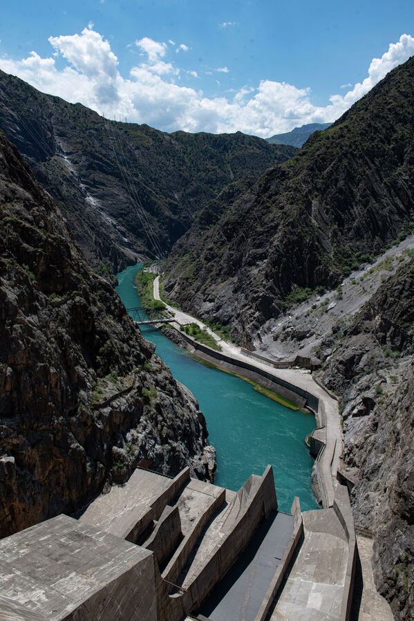 Токтогульская ГЭС в Джалал-Абадской области - Sputnik Кыргызстан
