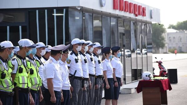 Милициянын заманбап бөлүмү Ала-Тоо аянтында ачылышы - Sputnik Кыргызстан