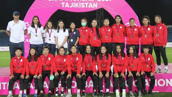 Женская сборная Кыргызстана по футболу - Sputnik Кыргызстан