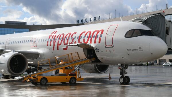Pegasus Air авиакомпаниясынын учагы. Архив - Sputnik Кыргызстан